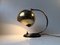 Danish Hybrid Table or Wall Lamp with Brass Globe from Lyfa, 1950s 3