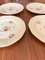 Half-Deep Earthenware Plates from Sarreguemines Digoin, France, 1960s, Set of 4 3