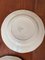 Half-Deep Earthenware Plates from Sarreguemines Digoin, France, 1960s, Set of 4 9