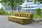 Olivgrünes Vintage Tagesbett Sofa, 1970er 7