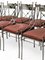 Chaises de Salle à Manger en Acier attribuées à Maison Jansen, France, 1970s, Set de 8 3