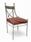 Chaises de Salle à Manger en Acier attribuées à Maison Jansen, France, 1970s, Set de 8 11