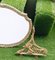 Belle Époque Art Nouveau Style Tocador Mirror in Gilt Metal, Image 12