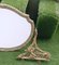 Belle Époque Art Nouveau Style Tocador Mirror in Gilt Metal, Image 10