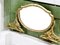 Belle Époque Art Nouveau Style Tocador Mirror in Gilt Metal, Image 8