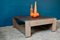 Mesa de centro brutalista de pizarra y madera, Imagen 13