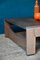 Mesa de centro brutalista de pizarra y madera, Imagen 12