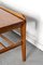 Mesa de centro danesa Mid-Century moderna de listones de teca, años 60, Imagen 3
