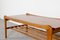 Mesa de centro danesa Mid-Century moderna de listones de teca, años 60, Imagen 4