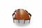 Set of Vintage Danish Chair in Teak and Leather by Johannes Nørgaard, 1960s 13