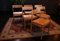 Set of Vintage Danish Chair in Teak and Leather by Johannes Nørgaard, 1960s 6
