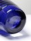 Vase Haut Vintage Coquillage Violet et Bleu en Verre de Murano de Cenedese 12