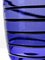 Vase Haut Vintage Coquillage Violet et Bleu en Verre de Murano de Cenedese 10