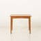 Petite Table Vintage Carrée Extensible en Teck, 1960s 3