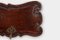 Art Nouveau Style Coat Rack in Oak with Brass Hooks, 1915, Image 2