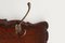 Art Nouveau Style Coat Rack in Oak with Brass Hooks, 1915, Image 8