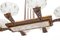 Art Deco 10-Light Liner Chandelier from Ezan, 1930s 5