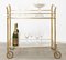 Bar Trolley with 2 Glass Shelves, Image 11
