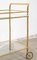 Bar Trolley with 2 Glass Shelves, Image 7