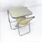 Bureau Pliant Platone et Chaise Plia par Giancarlo Piretti pour Anonima Castelli, 1970s, Set de 2 5