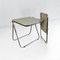 Bureau Pliant Platone et Chaise Plia par Giancarlo Piretti pour Anonima Castelli, 1970s, Set de 2 2