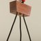 Italienische Mid-Century Moderne Hängelampe aus Teak & Weißem Opalglas im Stilnovo-Stil, 1960er 7