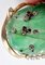 Mid-Century Brosche aus 18 Karat Gelbgold mit Jade, Diamanten und Rubinen, Italien, 1950er 5