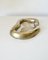 Vintage Brutalist Asymmetrical Ashtray in Brass by David Marshall, Spain, 1980s 7