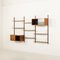 Vintage Rosewood Wall Unit by Preben Sorensen for PS Sytem Randers, 1960s, Image 4