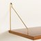 Danish Teak Floating Shelves, 1960s, Set of 3, Image 9
