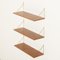 Danish Teak Floating Shelves, 1960s, Set of 3, Image 5