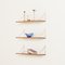 Danish Teak Floating Shelves, 1960s, Set of 3, Image 2
