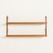 Mid-Century Scandinavian Wide Teak Shelf, 1970s, Image 4