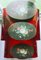 Vintage European Romantic Style Oval Hand-Painted Boxes, Set of 3 3