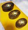 Vintage European Romantic Style Oval Hand-Painted Boxes, Set of 3 2