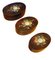 Vintage European Romantic Style Oval Hand-Painted Boxes, Set of 3 1