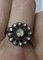 Antiker georgianischer Ring mit Diamanten im Rosenschliff, 1790 7