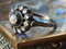 Antiker georgianischer Ring mit Diamanten im Rosenschliff, 1790 2