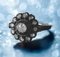 Antiker georgianischer Ring mit Diamanten im Rosenschliff, 1790 9