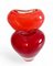 Postmodern Murano Sommerso Glass Cuore and Cuoricino Vases from Salviati, Italy, 1990s, Set of 2 9