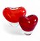Postmodern Murano Sommerso Glass Cuore and Cuoricino Vases from Salviati, Italy, 1990s, Set of 2 17