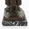 R. Zacchetti, Fille à la Poupée, 1920s, Bronze avec Socle en Marbre 10