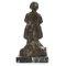 R. Zacchetti, Fille à la Poupée, 1920s, Bronze avec Socle en Marbre 4