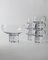 Pippi Drinking Glasses and Bowl by Vicke Lindstrand for Kosta Boda, 1960s, Set of 6 1