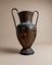 Vase Amphore Vintage en Cuivre avec Relief, Italie, 1960s 5