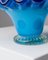 Mid-Century Blue and Yellow Murano Glass Bowl with Handle, Italy, 1970s 8