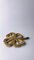 Vintage Leaf-Shaped Brass Coaster, Italy, 1960s 11