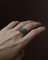 Vintage Art Deco Ring in Sterling Silver and Marcasite, Italy, 1930s 1