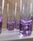 Alexandrite Drinking Glasses in Purple Crystal, Italy, 1970s, Set of 6 2