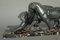Plagnet, Art Deco Panther, Zinkguss auf Marmorsockel, 1930 3